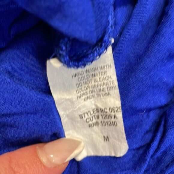 Rolla Coster royal blue ruffle layered top maxi dress.| size M - Picture 8 of 8